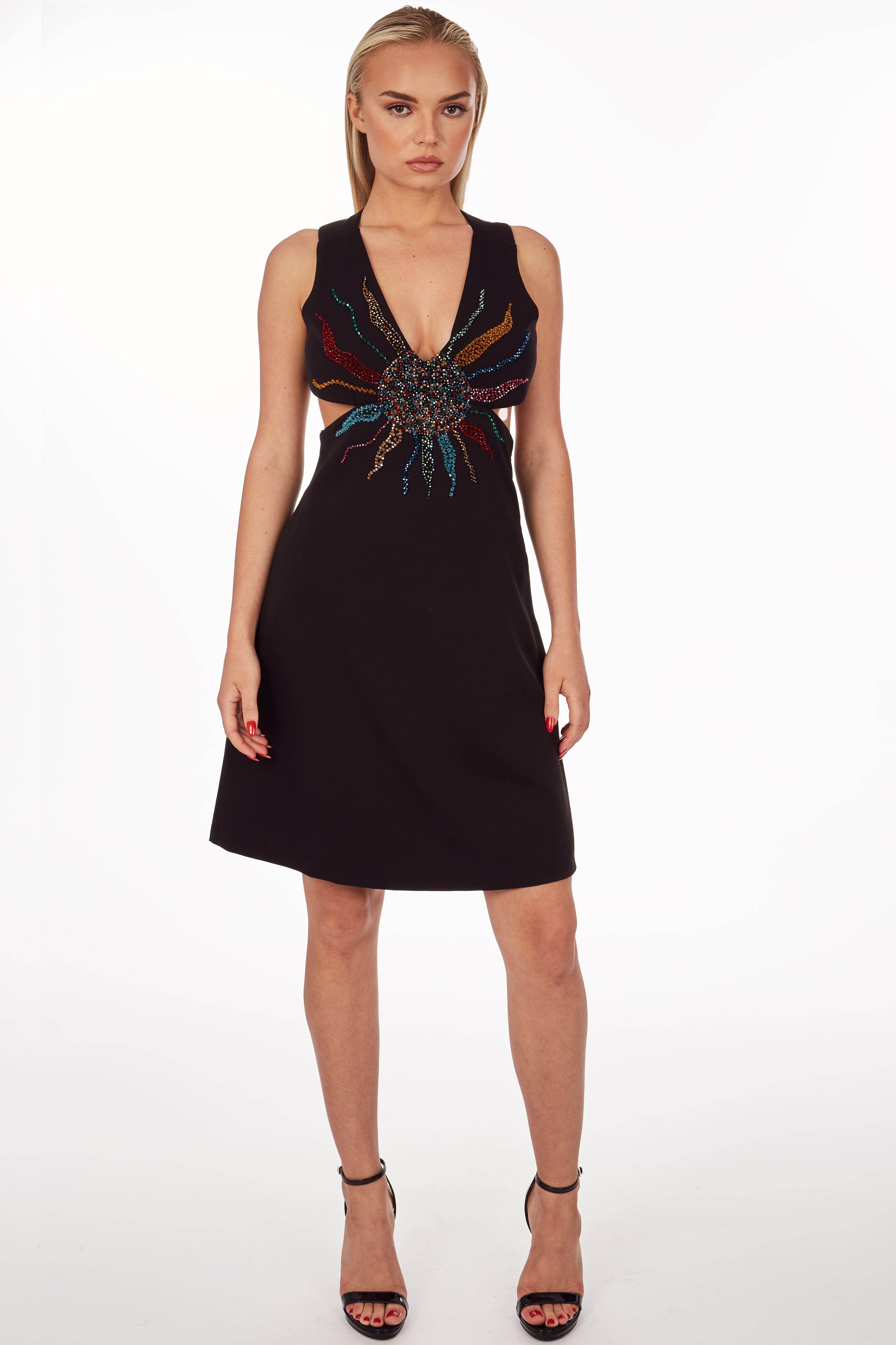 #color_black and multi color stones