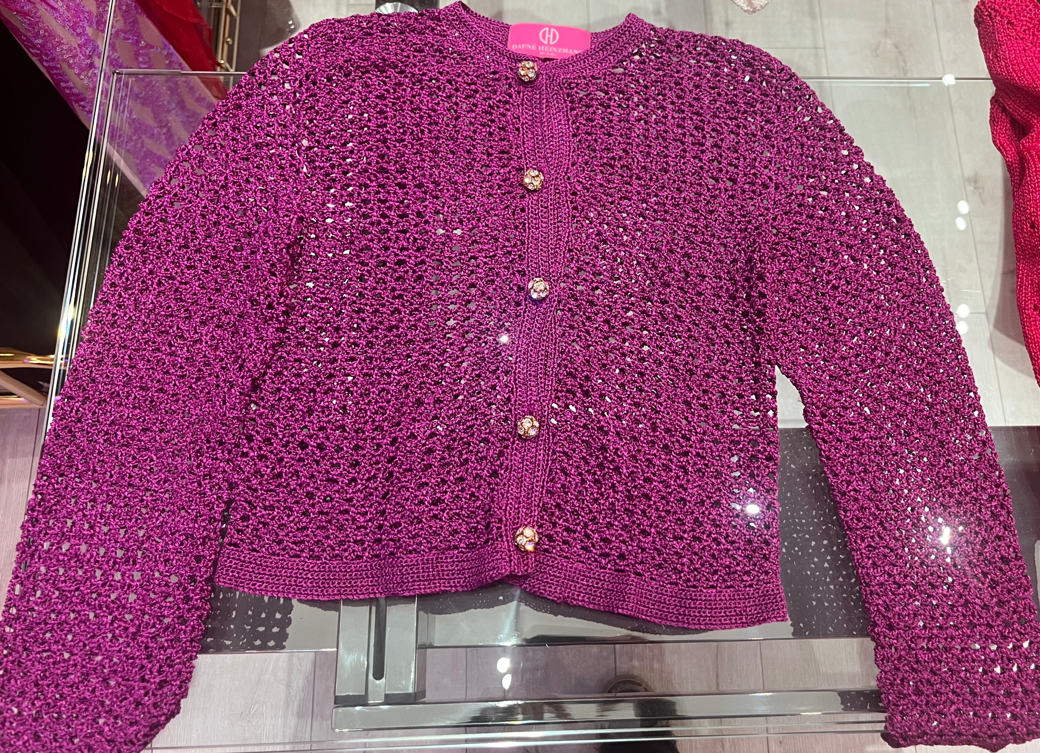 Shanghai Crochet Cardigan
