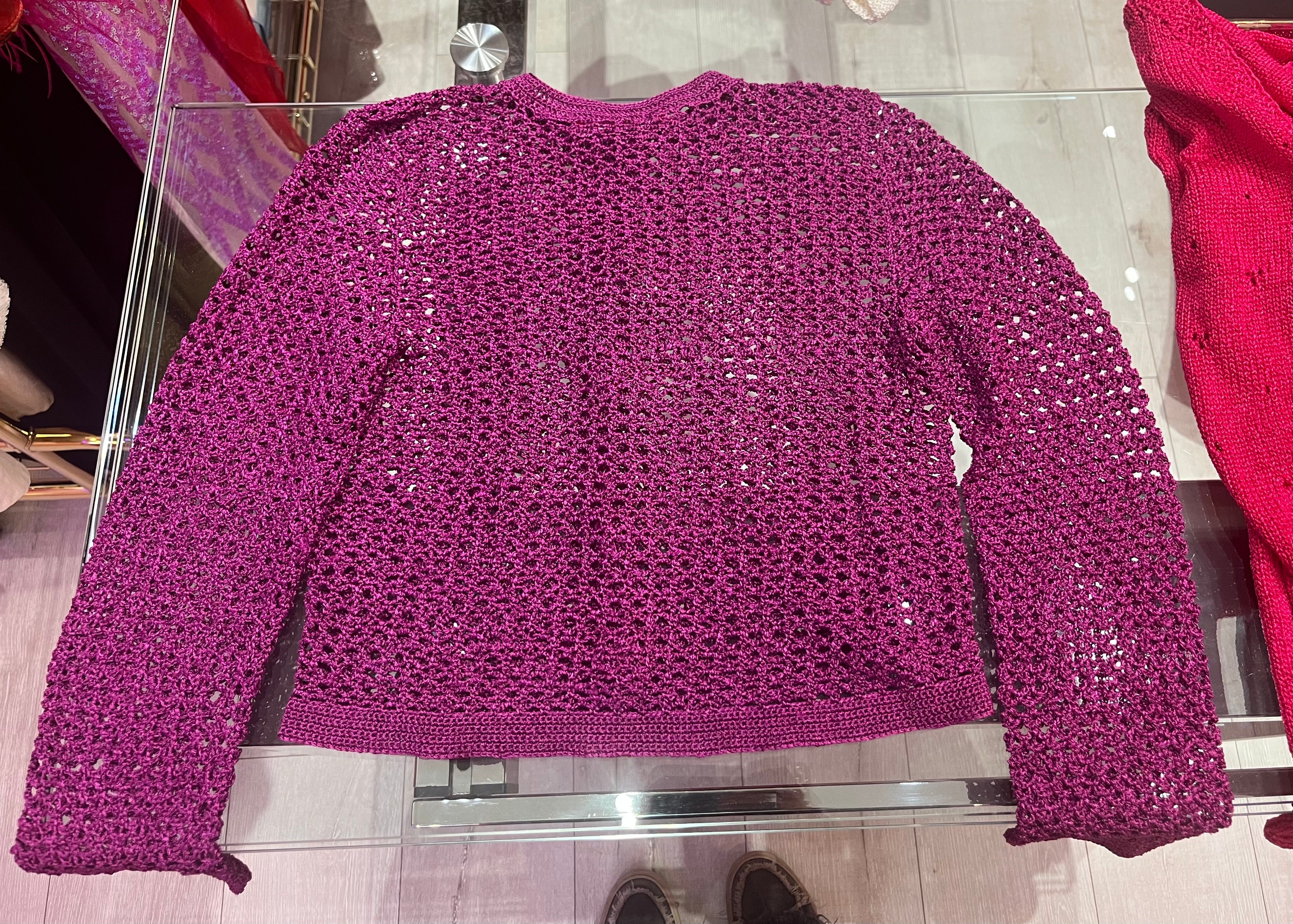 Shanghai Crochet Cardigan