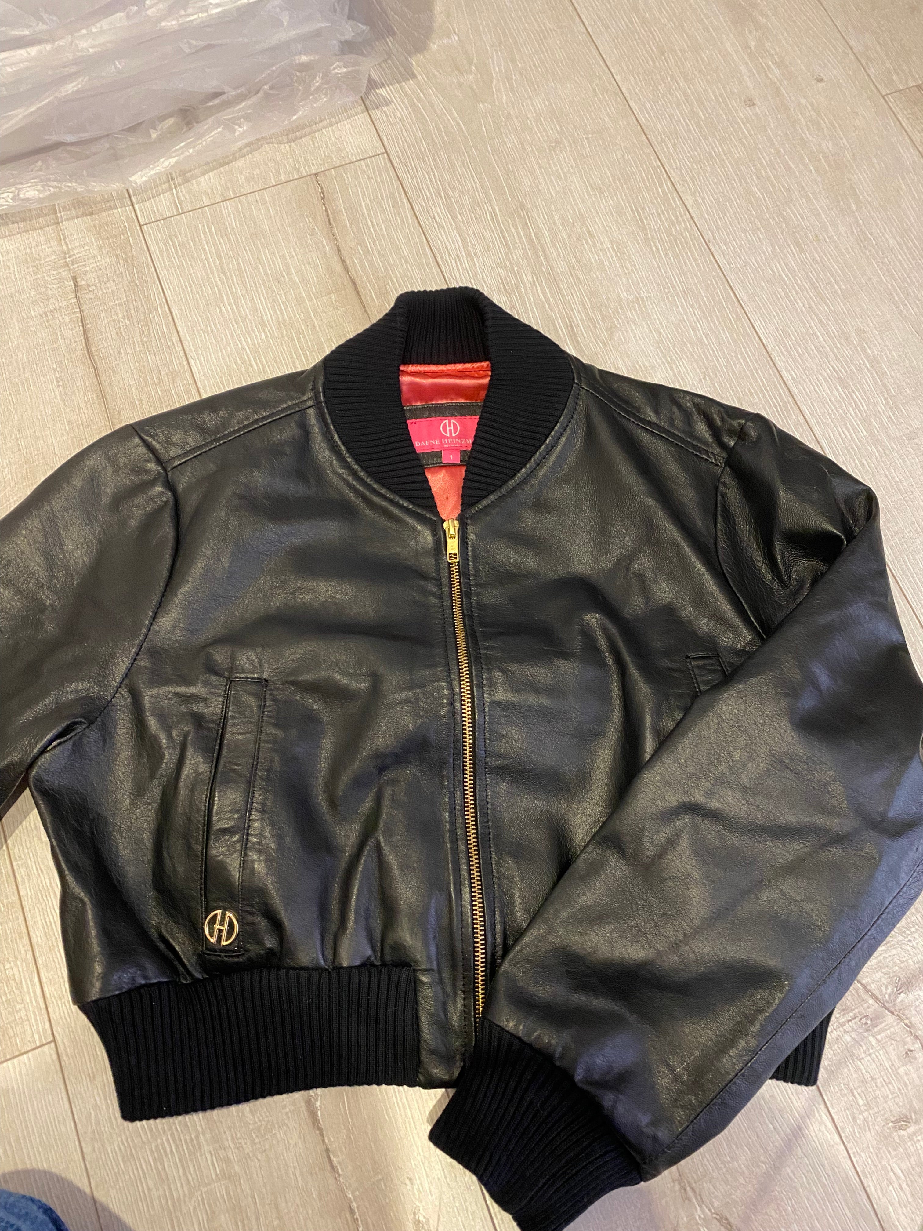 Bomber Leather Jacket