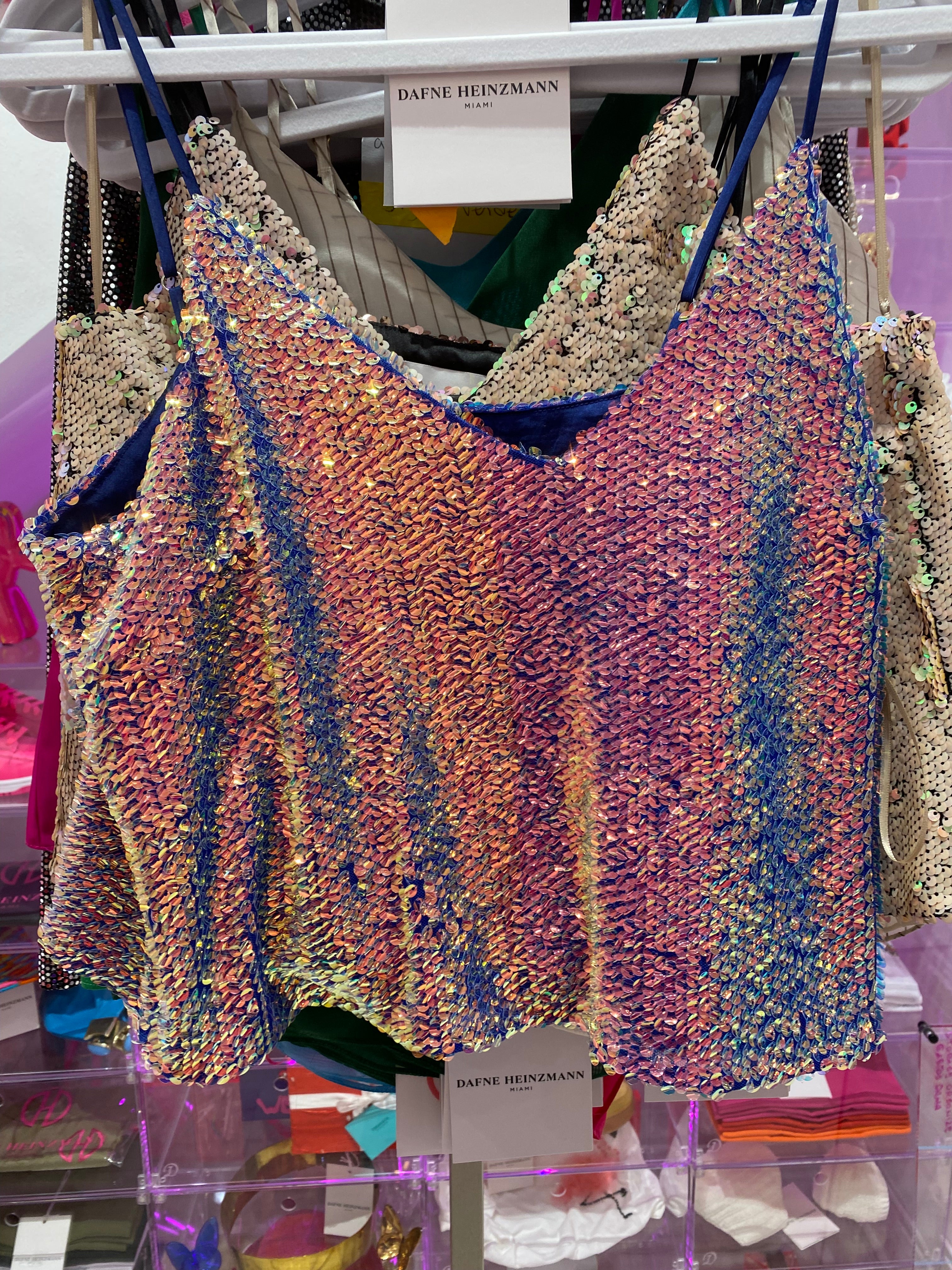 Knox Metallic Top