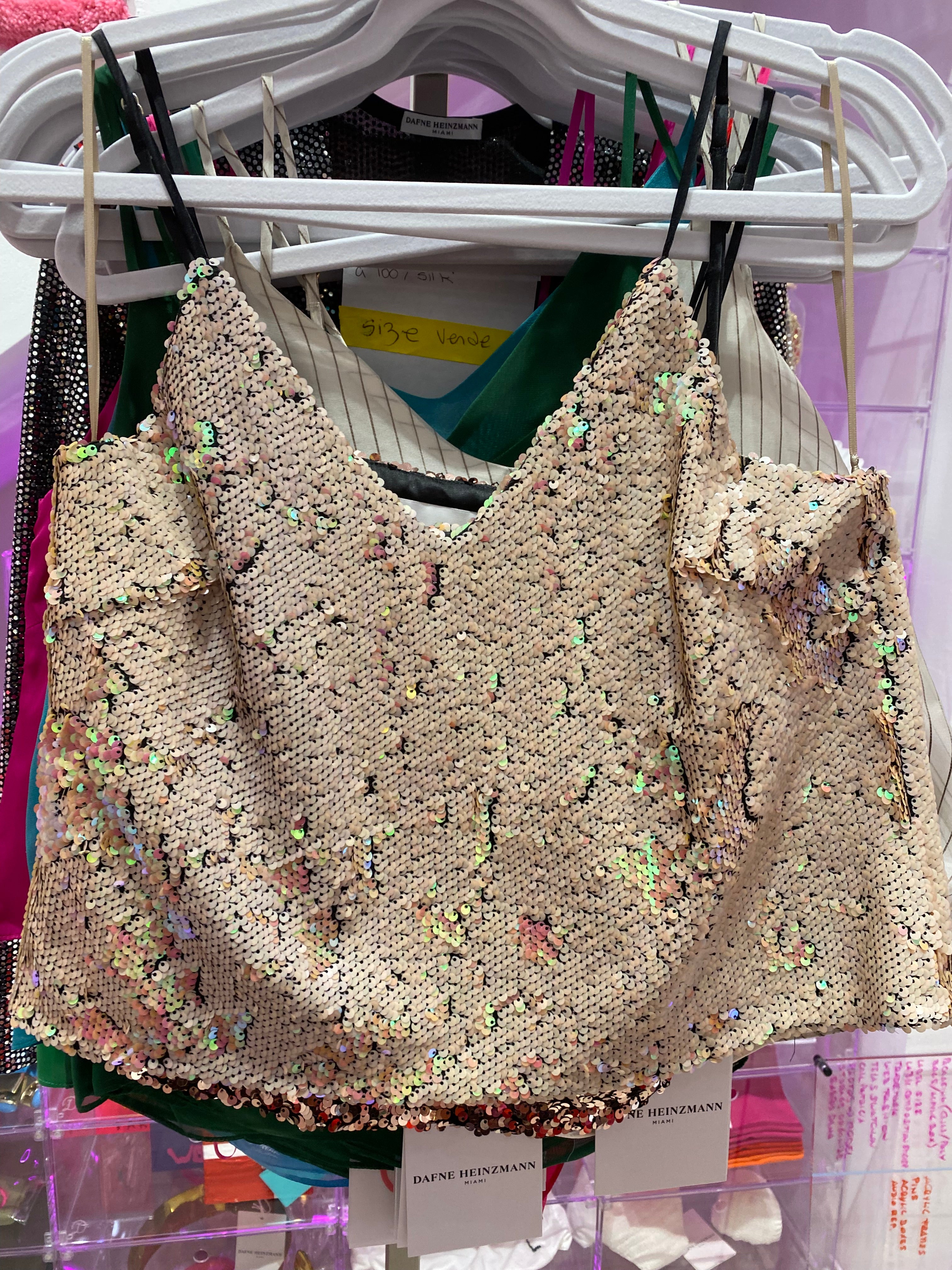 Knox Metallic Top