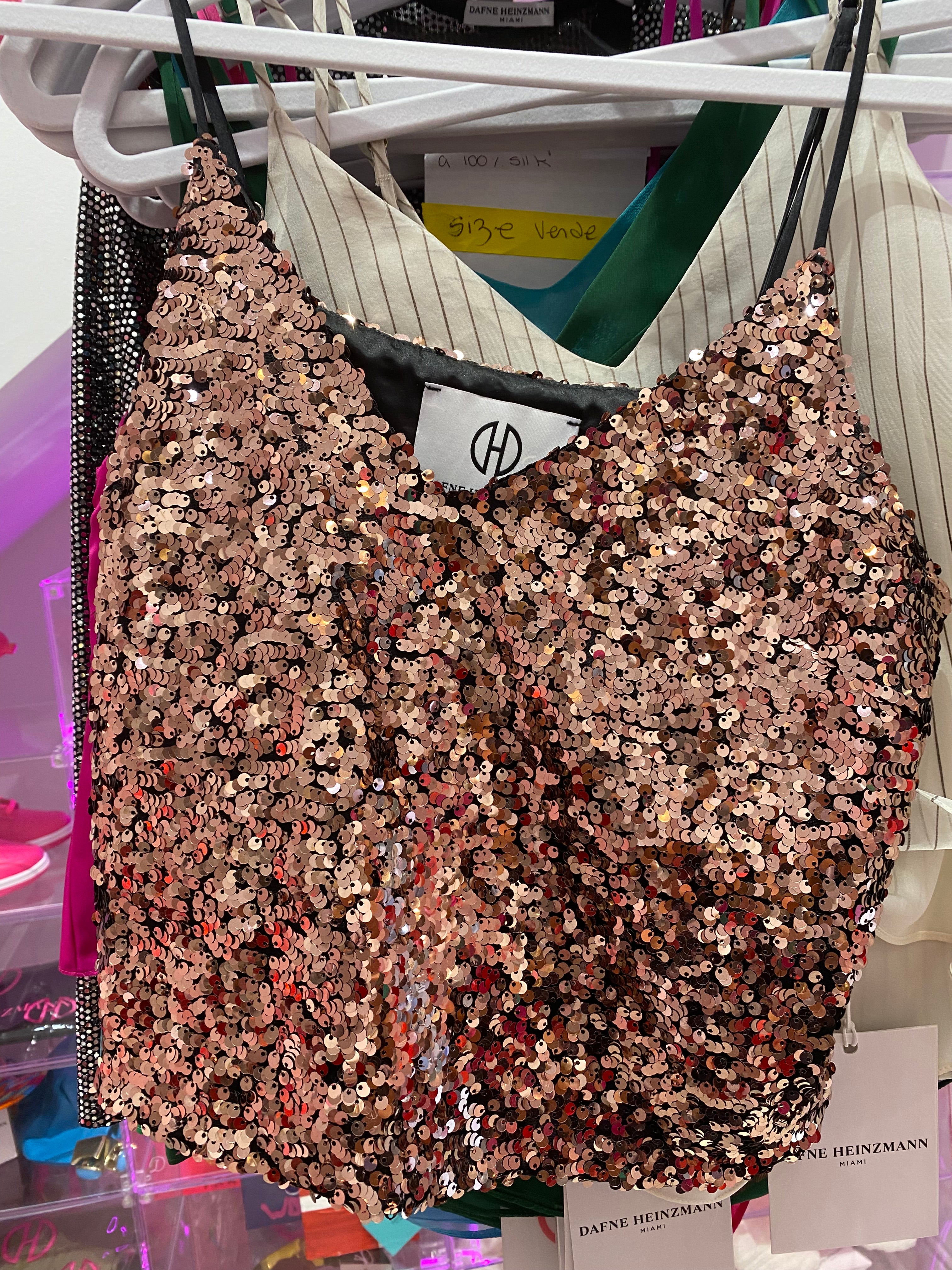 Knox Metallic Top