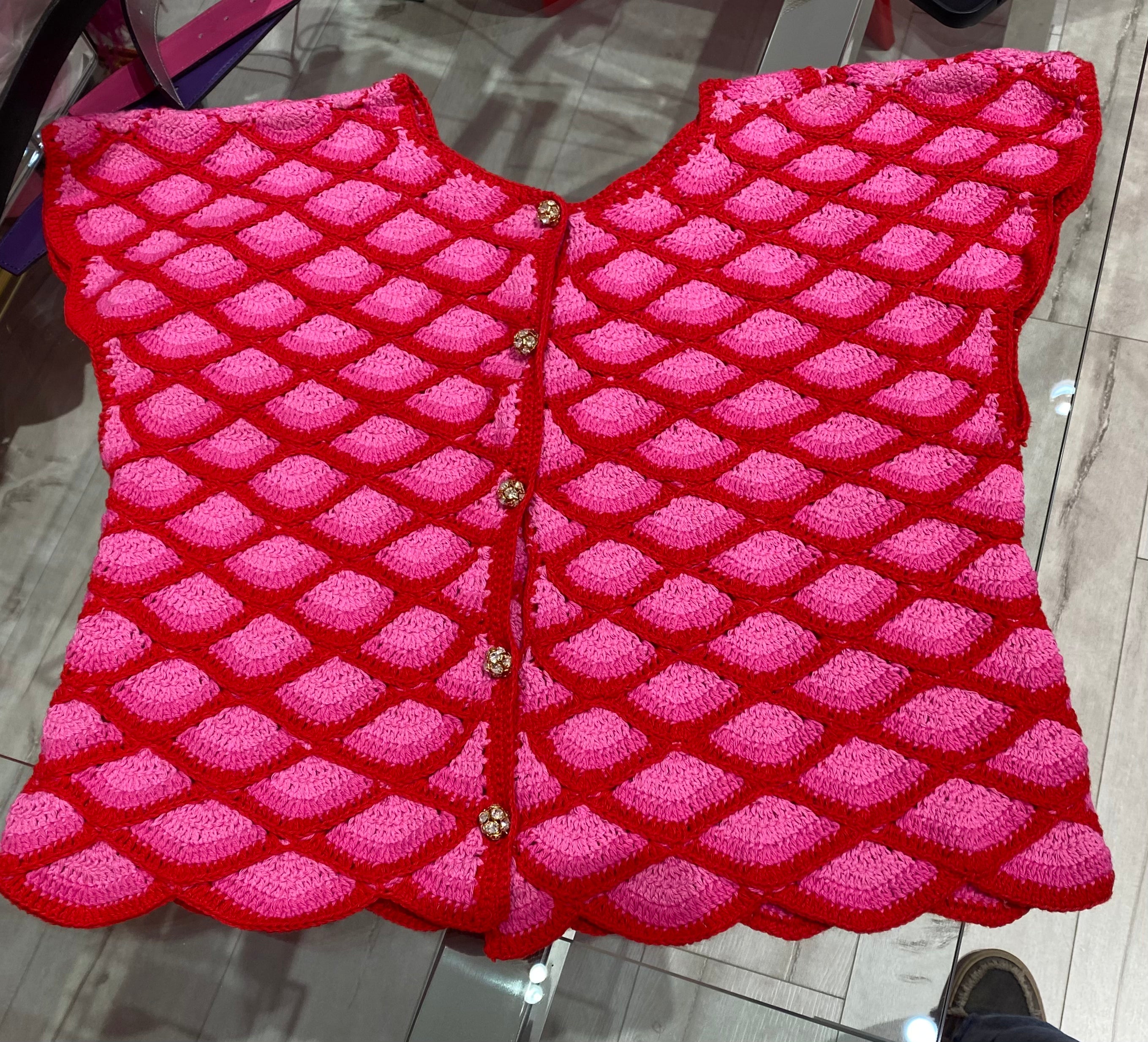 Nina Crochet Cardigan