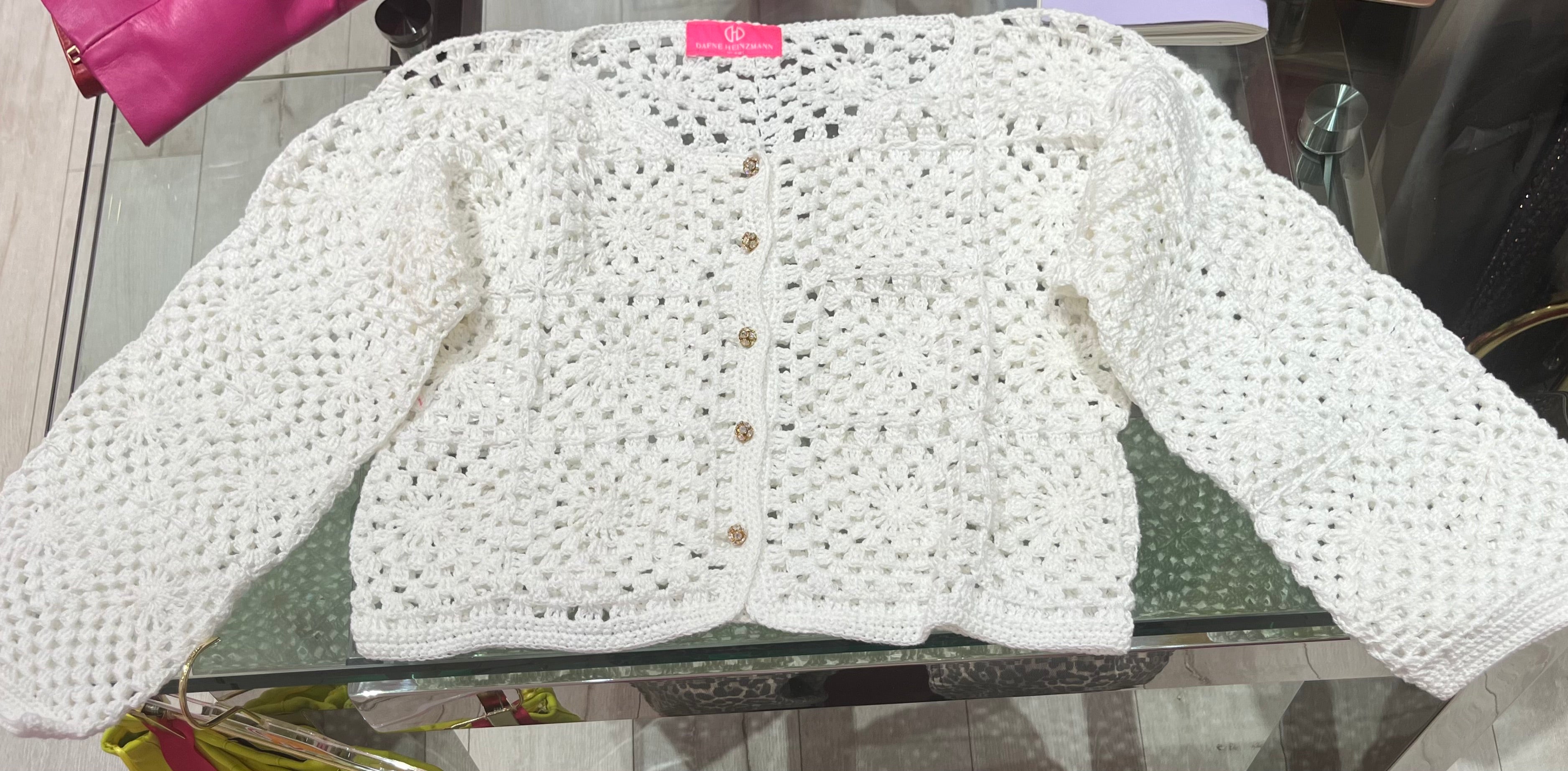Agostina Crochet Cardigan