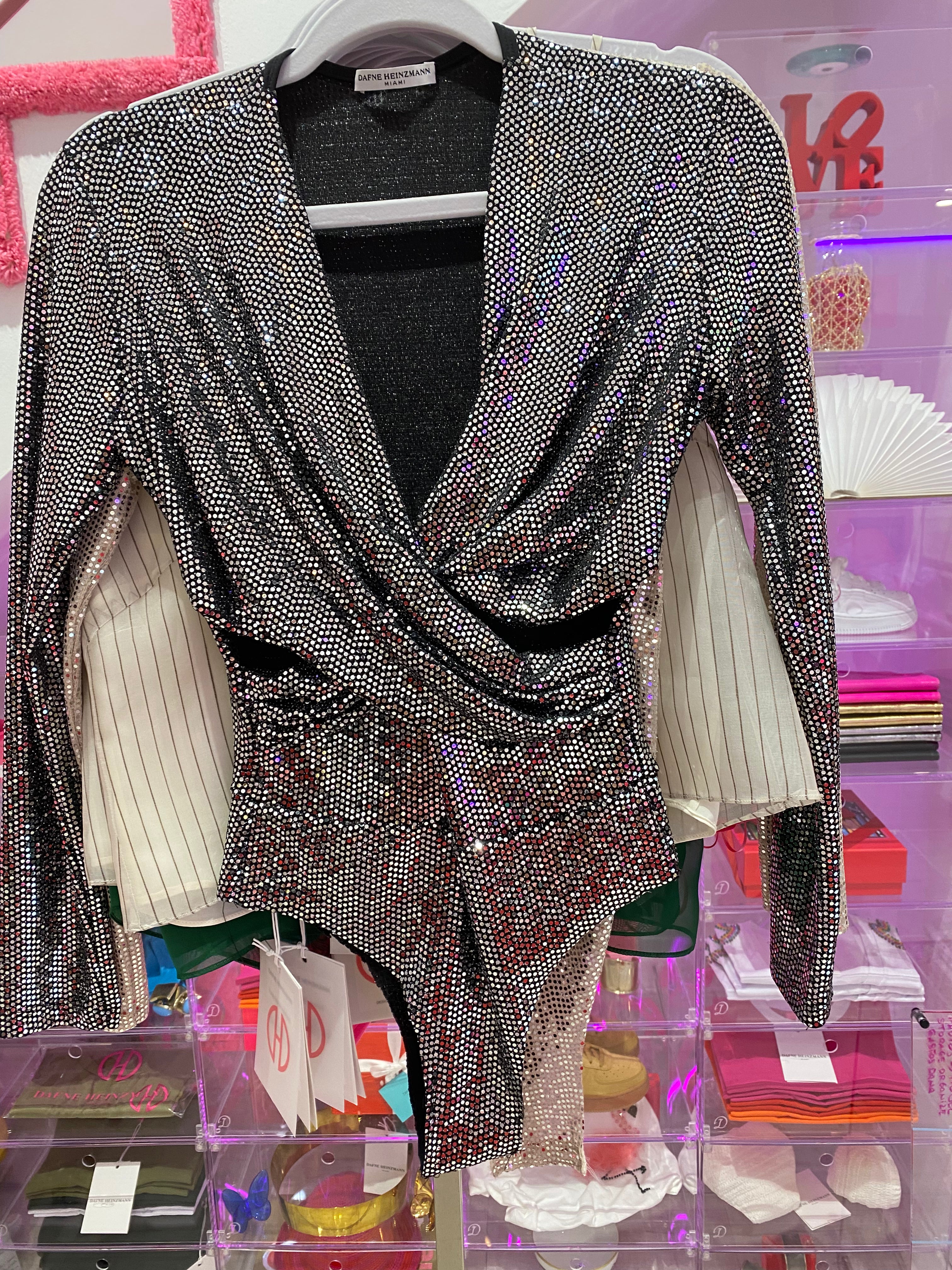 Fuego Metallic Bodysuit